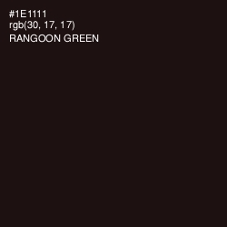 #1E1111 - Rangoon Green Color Image